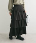 Green Parks ・ＥＬＥＮＣＡＲＥ　ＤＵＥ　ティアードロングスカート