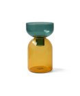 PRESENTERS ROOM amabro / TWO TONE VASE Circle(Green×Yellow)
