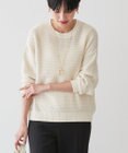 AMERICAN HOLIC 透かし編みニットプルオーバー