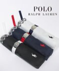 MOONBAT POLO RALPH LAUREN（ポロ ラルフローレン）晴雨兼用日傘 無地 刺繍 遮光率100% 遮熱 UV