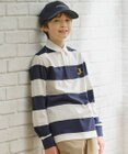 J.PRESS KIDS 【140-170cm】J.ボーダー ラガーシャツ