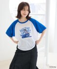 Green Parks スティッチ／シアー半袖ラグランＴシャツ