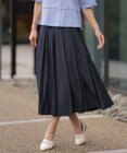 J.PRESS LADIES L エアリースパンボイル プリーツ スカート