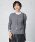J.PRESS LADIES 【洗える】KNIT BASIC ミドル カーディガン
