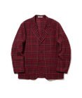 J.PRESS MEN 【J.PRESS ORIGINALS】Wool Nylon Refine Tartan Check 3B Sack Jacket / Japan Made