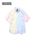 J.PRESS MEN 【J.PRESS ORIGINALS】【UNISEX】Crazy Oxford Half Sleeve Shirt / B.D. / Baggy-Fit