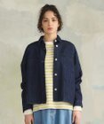 J.PRESS YORK STREET 【WOMEN】ソフトワイドデニム シャツジャケット