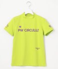 PW CIRCULUS 【WOMEN】【ストレッチ / UVケア】ロゴ モックネック シャツ ゴルフウェア レディース