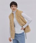 BEIGE， PUY / フェイクファーベスト