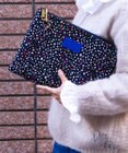 tsumori chisato CARRY プリントミックス PCケース 13インチ タイニーネコドット×ハッピースタッフ柄