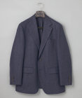 GOTAIRIKU 【DORMEUIL】ドーメル HEXAGON リネン ジャケット_ネイビー