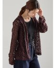 Te chichi レースジップアップフーディー