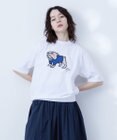 J.PRESS YORK STREET 【UNISEX】ブルドッグプリントTシャツ
