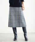 J.PRESS LADIES ミルドウールリバーチェック スカート
