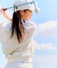 PW CIRCULUS 【WOMEN】ワッフルハーフジップポロ 2026年モデル ゴルフウェア レディース