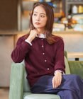J.PRESS LADIES 【洗える】KNIT BASIC ミディ丈 カーディガン