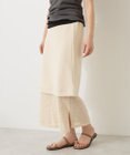 AMERICAN HOLIC 【WEB限定】レイヤード風スカート