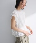 Green Parks ・Ｐｅｔｉｔ　Ｆｌｅｕｒ　フレンチレーシーブラウス