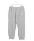 J.PRESS YORK STREET 【UNISEX】裏毛ロゴ刺繍スウェットパンツ