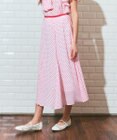 GRACE CONTINENTAL ドットジャガードスカート