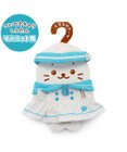 Mother garden しろたん ついてきちゃうマスコット用 着せ替え服  《マリン服 水色》 単品