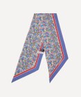 LIBERTY. ネル・アニー アンド メイ 15X100 リボン シルクスカーフ