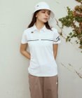 FILA GOLF／marie claire 【Kappa】切り替え半袖ポロシャツ