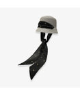 林八百吉商店 un chapeau  スカーフ付ペーパーハット
