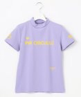 PW CIRCULUS 【WOMEN】【ストレッチ / UVケア】ロゴ モックネック シャツ ゴルフウェア レディース