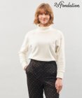 23区GOLF 【23Fondation/WOMEN】【吸湿発熱】モックネック プルオーバー