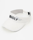 23区GOLF 【UNISEX】23区GOLF ロゴ サンバイザー