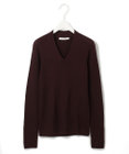 ICB 【新色追加・洗える】エクストラファインメリノ Vネックプルオーバー