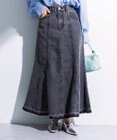 Green Parks イージーデニムマーメイドスカート