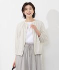 J.PRESS LADIES L 【洗える・撥水】 Minotechライトタフタ ブルゾン