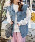 WEGO オーバーサイズデニムベスト