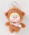 WEGO ぷっくりぽってりアニマルぬいぐるみキーホルダー