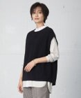 J.PRESS LADIES 【洗える】アラン ニットベスト
