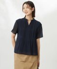 J.PRESS LADIES 【WEB限定カラーあり・洗える】シアーチェック カットソー