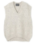 uncrave アルパカファーニット Vネックベスト