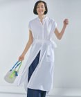 自由区 【丈が選べる！】カスタマイズ シャツワンピース 116㎝
