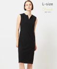 BEIGE， 【L-size】LUIZA / Iラインワンピース