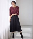 ANY 【ウエストゴム】プリーツスカート