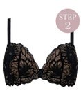 BRADELIS New York 【BRADELIS New York/ 育乳補整ブラ・STEP2 寄せる】ナオミステップ2ブラ24A1