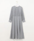 ANY SIS S 【洗える】ラインエンブロイダリー ドレス