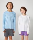 OP／FILA 【Ocean Pacific】長袖ラッシュTシャツ＋ショーツ 2点セット水着 インナーショーツ付き