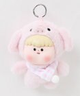 WEGO ぷっくりぽってりアニマルぬいぐるみキーホルダー