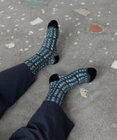 TRICOTE CHECK PILE SOCKS / CHECKパイルソックス