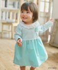 組曲 KIDS 【80-100㎝】シナぷしゅレースカラー チュニック