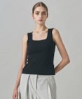 ICB 【洗える】【OUR WACOAL コラボ】カップイン スクエアネック タンクトップ