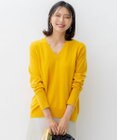 23区 【洗える】ピュアカシミヤ Vネック ニット